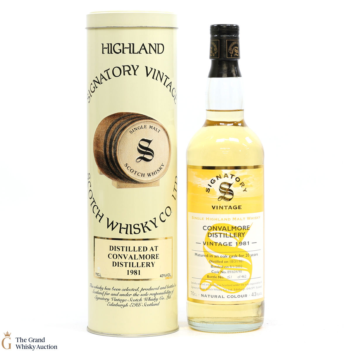 Convalmore - 20 Year Old 1981 - Signatory Vintage