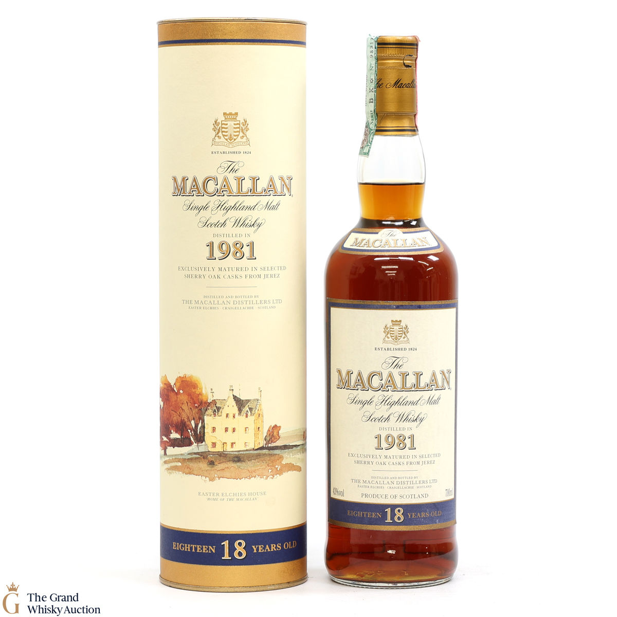 Macallan - 18 Years Old - 1981