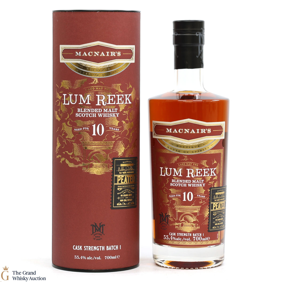 MacNair's - 10 Year Old - Lum Reek Cask Strength Batch #1