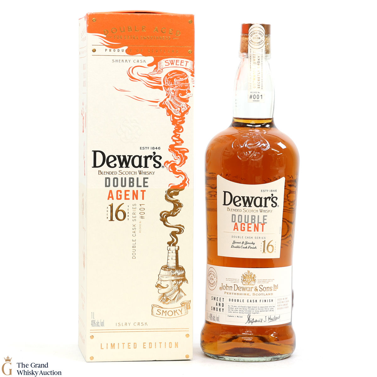 Dewar's - 16 Year Old - Double Agent Release #001 (1L)