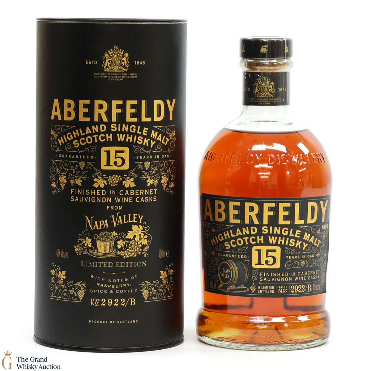 Aberfeldy - 15 Year Old - Cabernet Sauvignon Wine Cask Finish