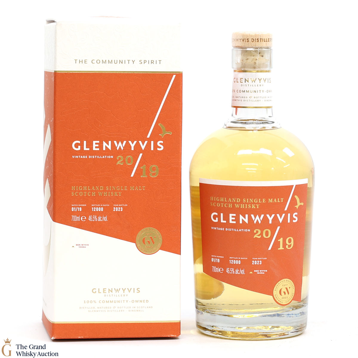 GlenWyvis - Highland Single Malt 2019 Batch 01/19