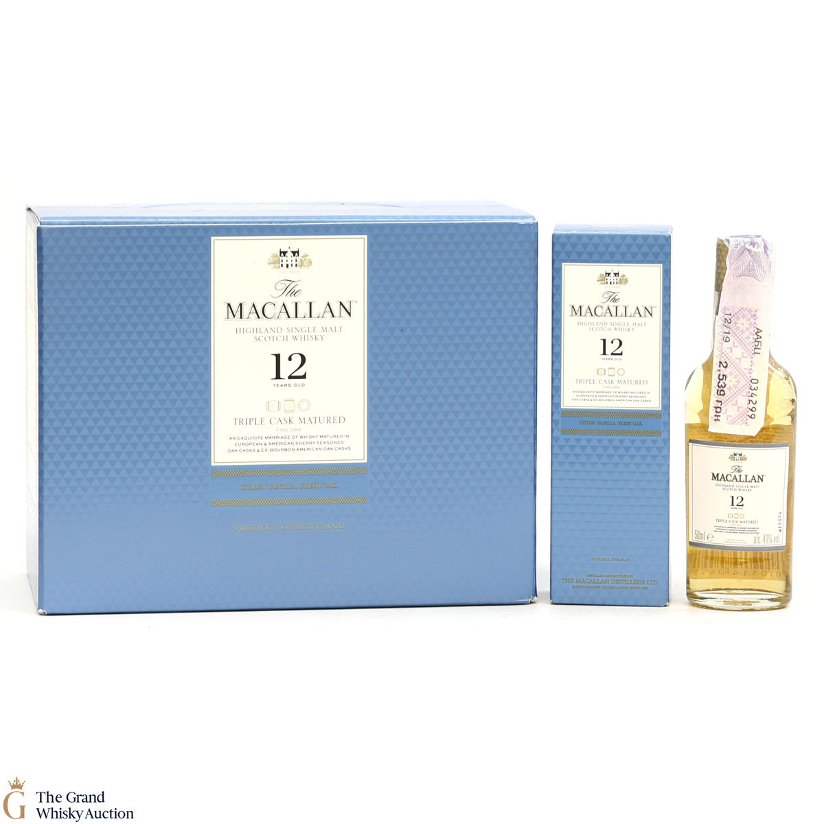 Macallan - 12 Year Old - Triple Cask (Fine Oak) 12 x 5cl