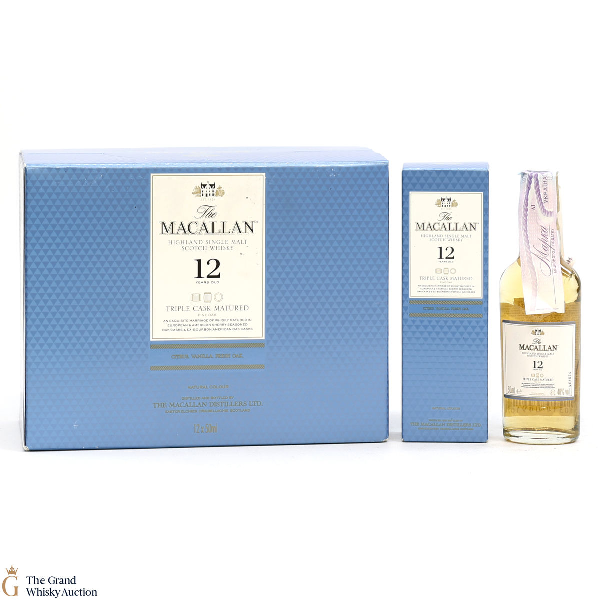 Macallan - 12 Year Old - Triple Cask (Fine Oak) 12 x 5cl