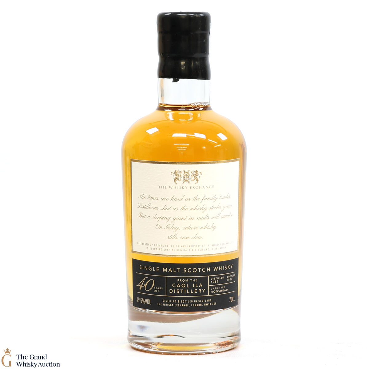 Caol Ila - 40 Year Old 1982 The Whisky Exchange 2022