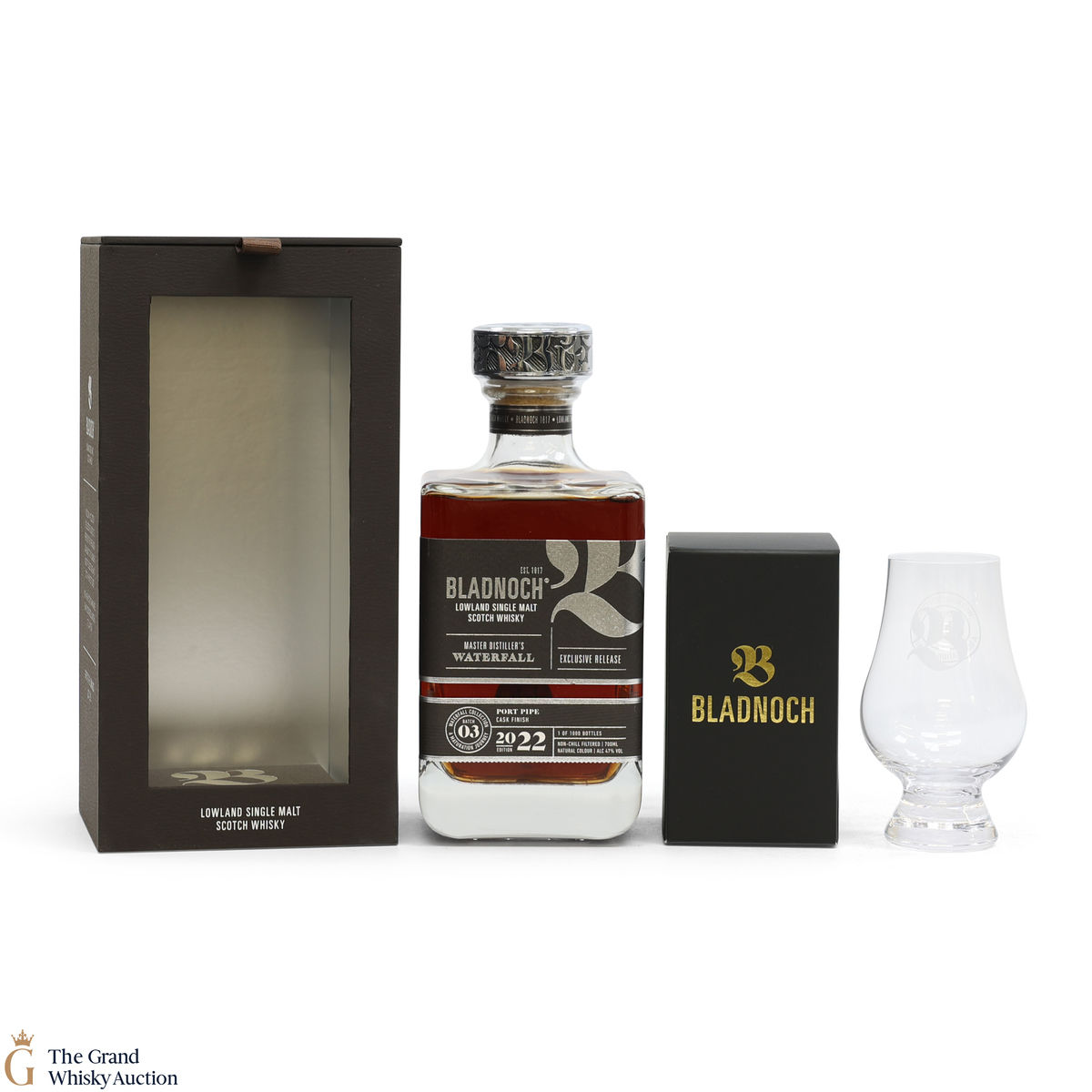 Bladnoch - Waterfall Collection 2022 Exclusive Release Batch #3 & Glass