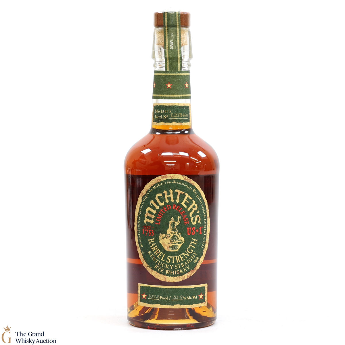 Michter's - Barrel Strength Rye Whiskey 53.9%