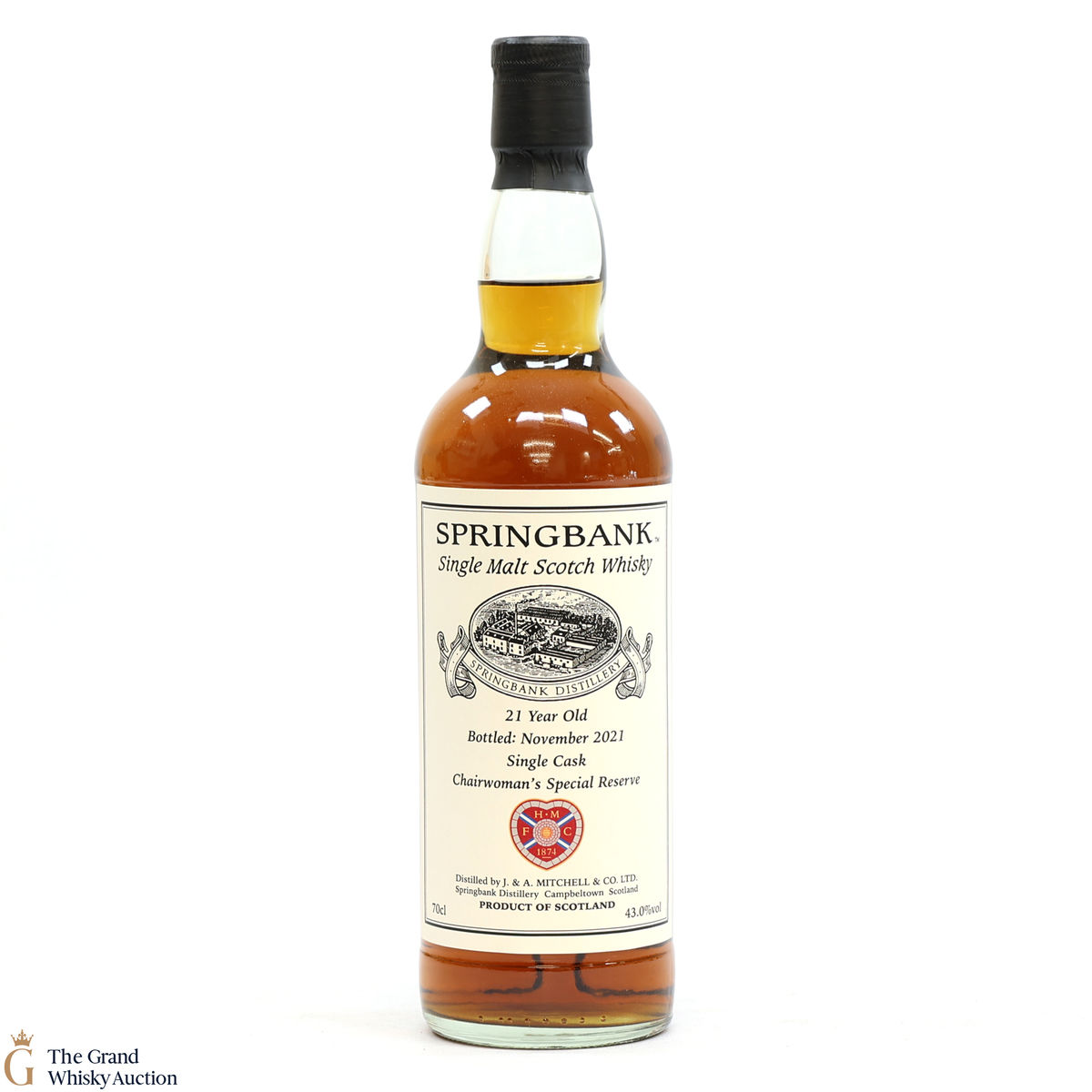 Springbank - 21 Year Old - Hearts FC Chairwoman's Special Reserve 