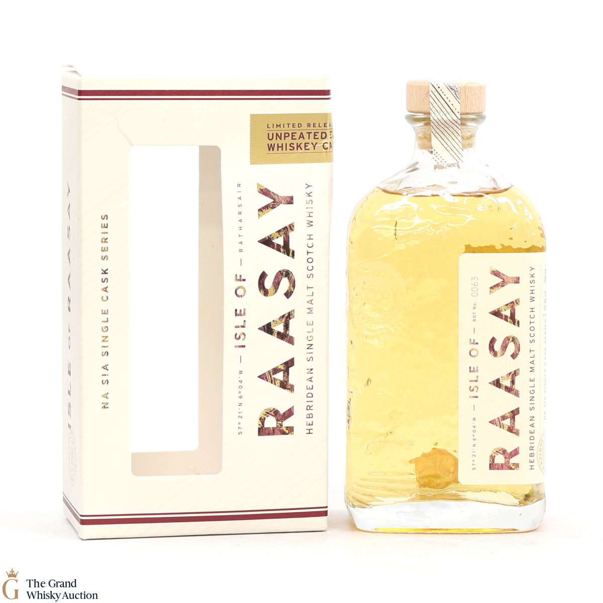 Raasay - Unpeated Ex-Rye Whiskey Cask - Limited Edition