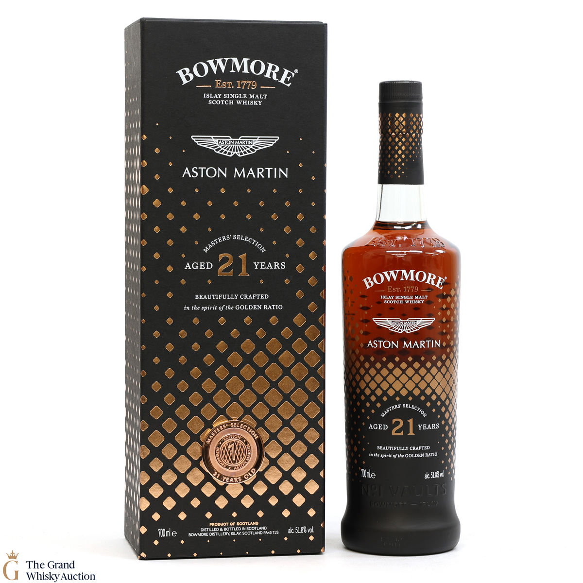 Bowmore - 21 Year Old - Aston Martin - Masters Selection Edition 1