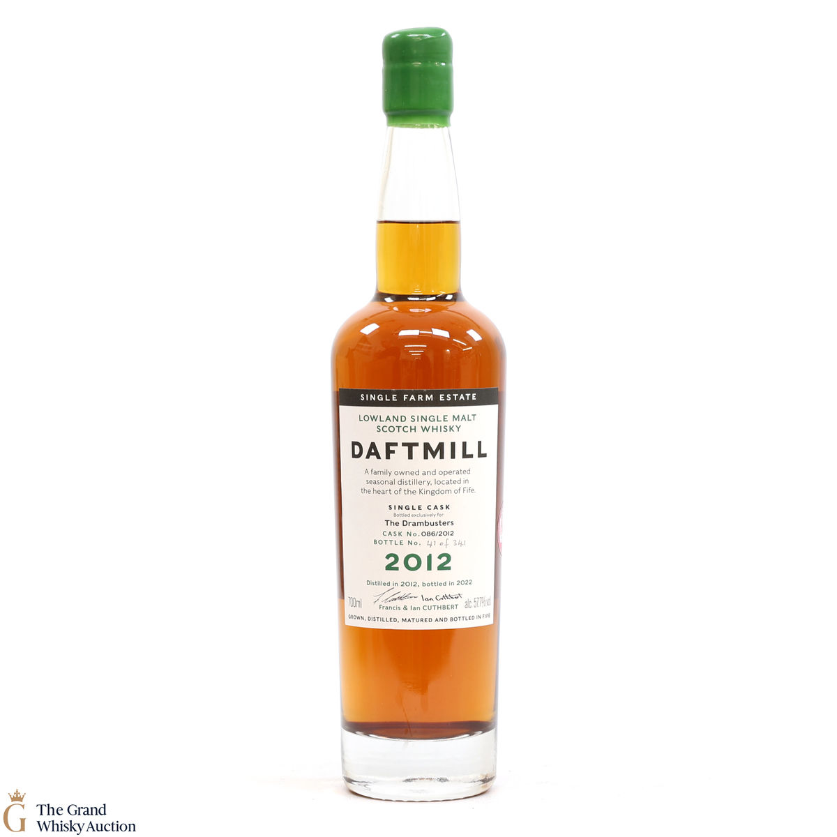 Daftmill - 2012 Single Cask #086 Drambusters Exclusive