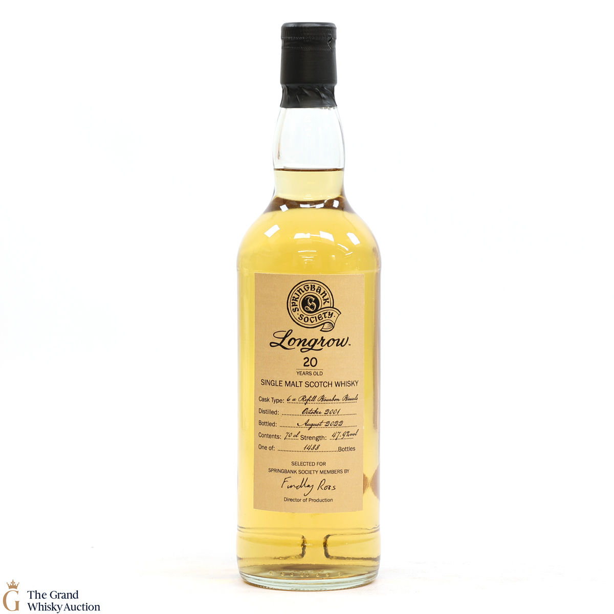 Longrow - 20 Year Old 2001- Springbank Society 2022