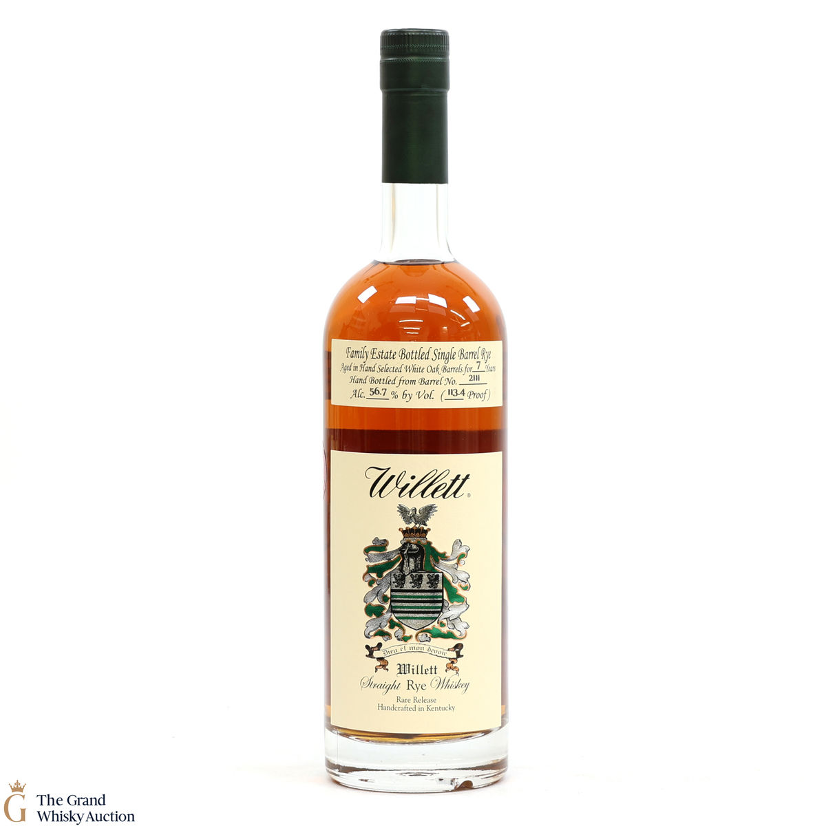 Willett Family Estate - 7 Year Old Single Barrel Rye #2111 - Hedonism Wines Exclusive