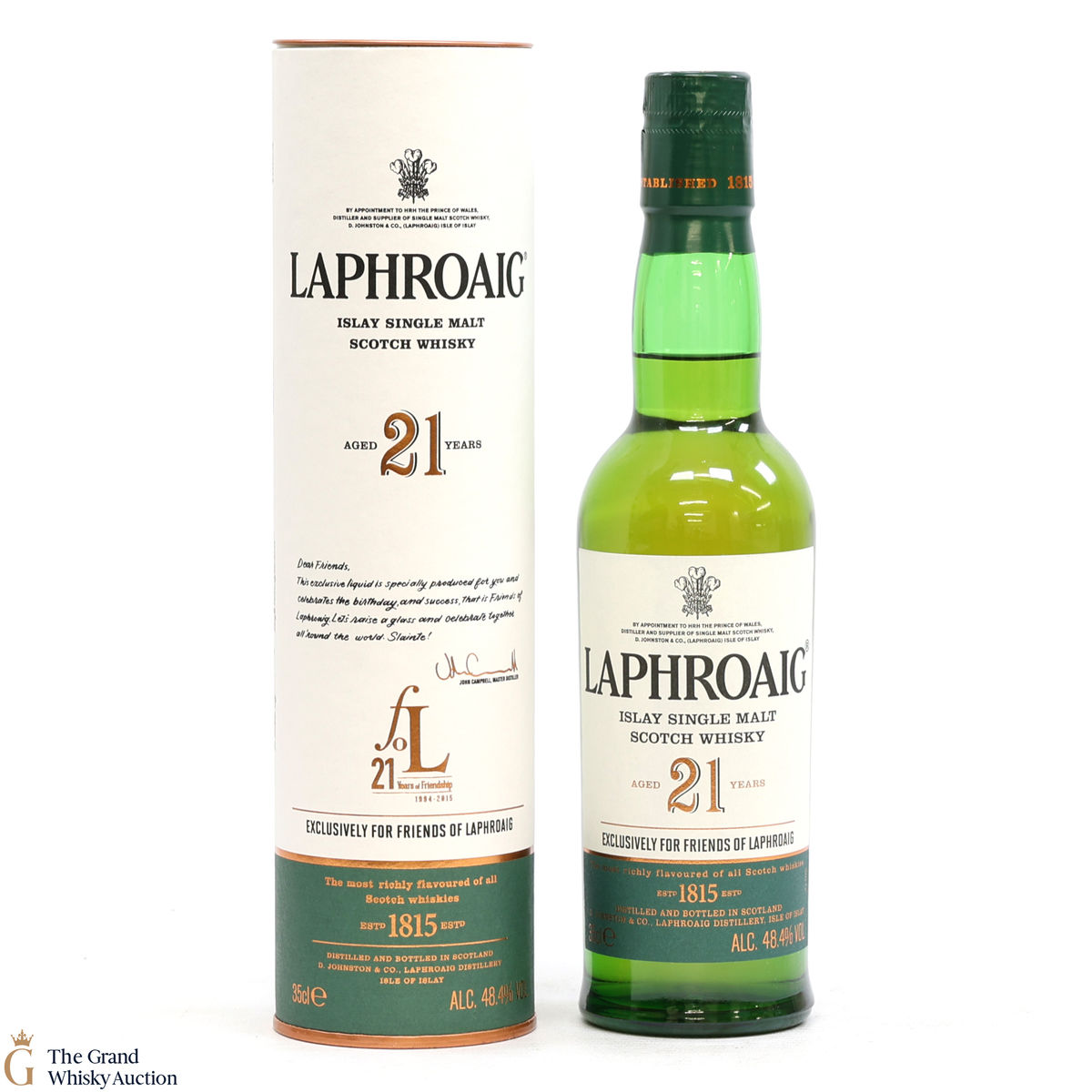 Laphroaig - 21 Year Old - Friends of Laphroaig (35cl)