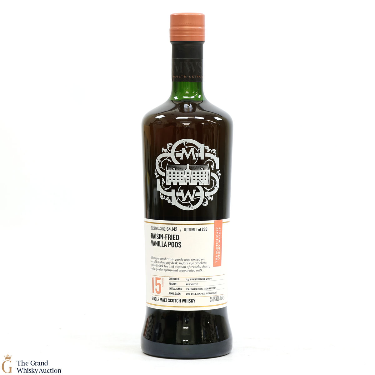 Mannochmore - 15 Year Old 2007 - SMWS 64.142 - Raisin-Fried Vanilla Pods