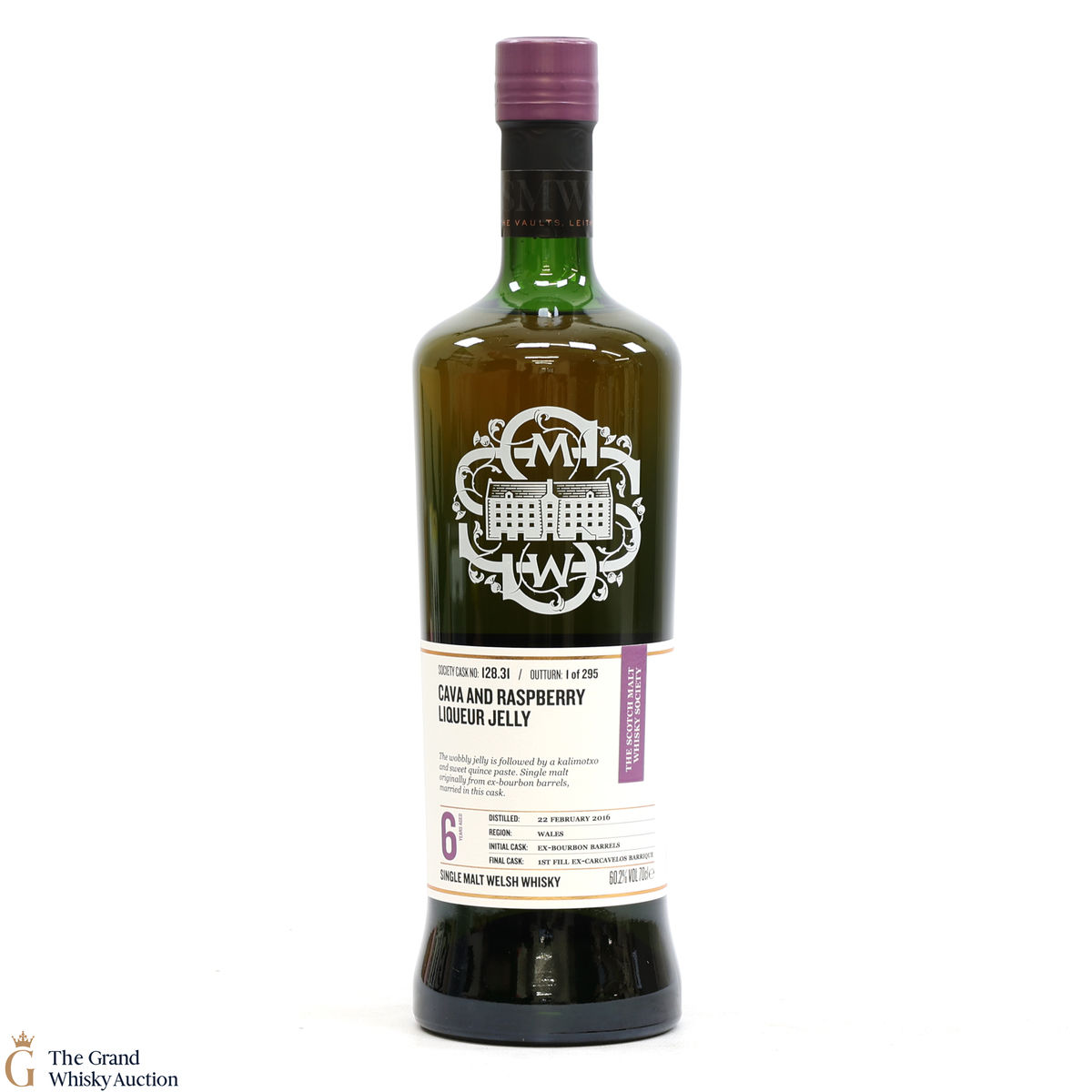 Penderyn - 6 Year Old 2016 - SMWS 128.31 - Cava And Rasberry Liqueur Jelly