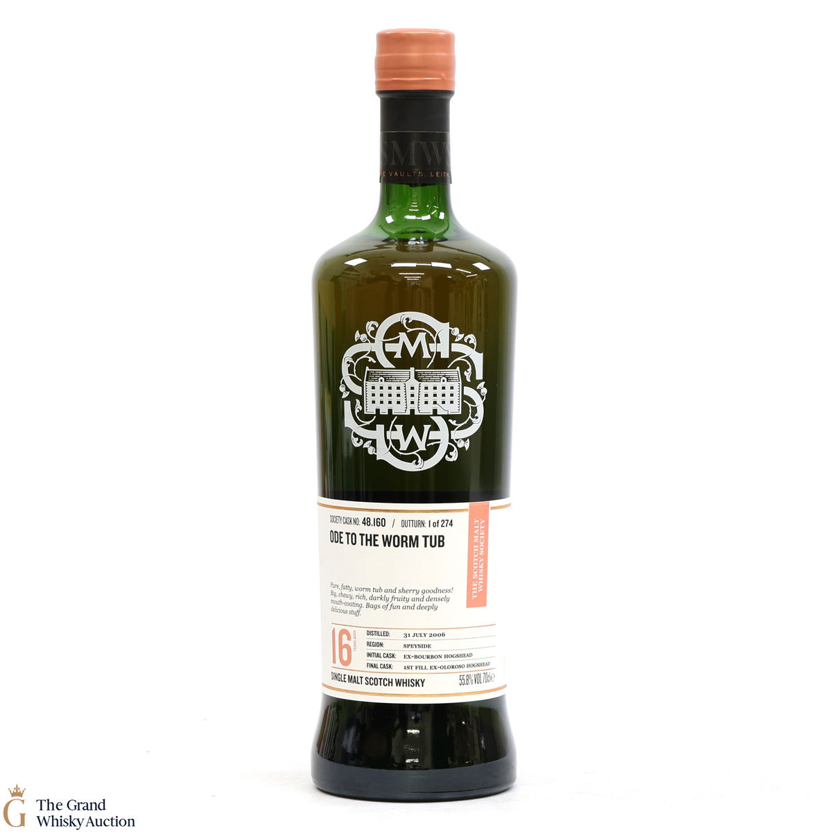 Balmenach - 16 Year Old 2006 - SMWS 48.160 - Ode To The Worm Tub