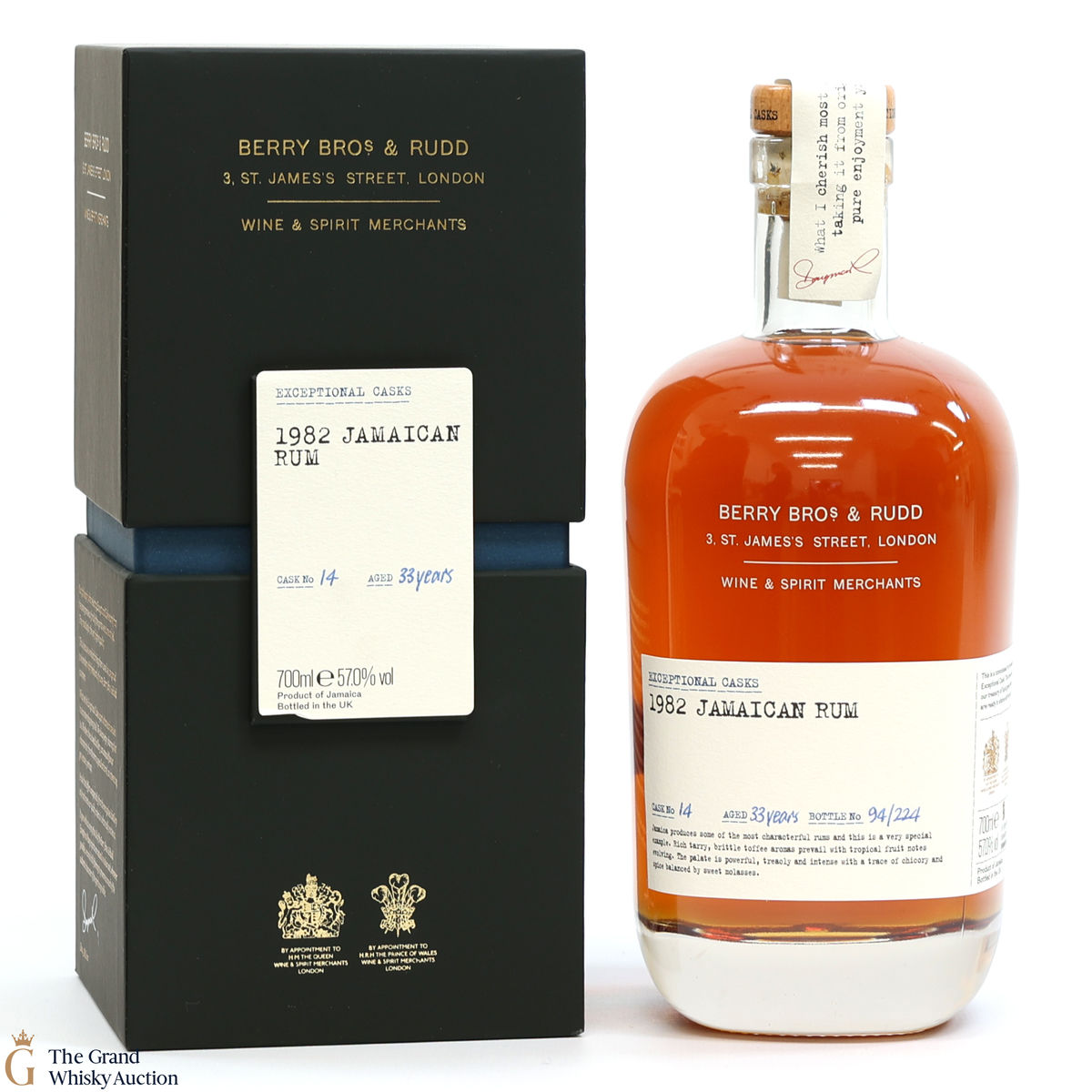 Berry Bros & Rudd - 33 Year Old - 1982 Jamaican Rum #14