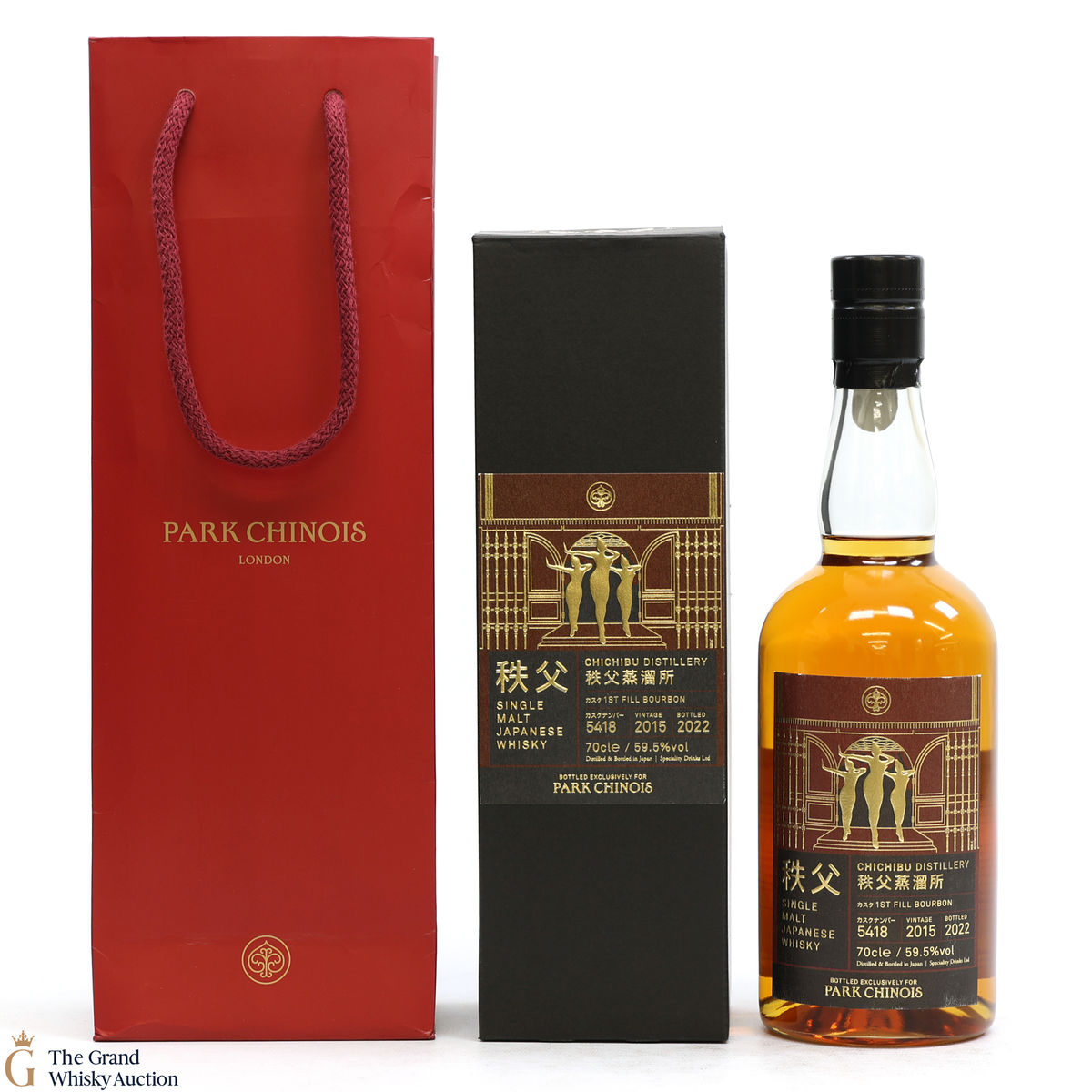 Chichibu - 2015 1st Fill Bourbon #5418 - Park Chinois 