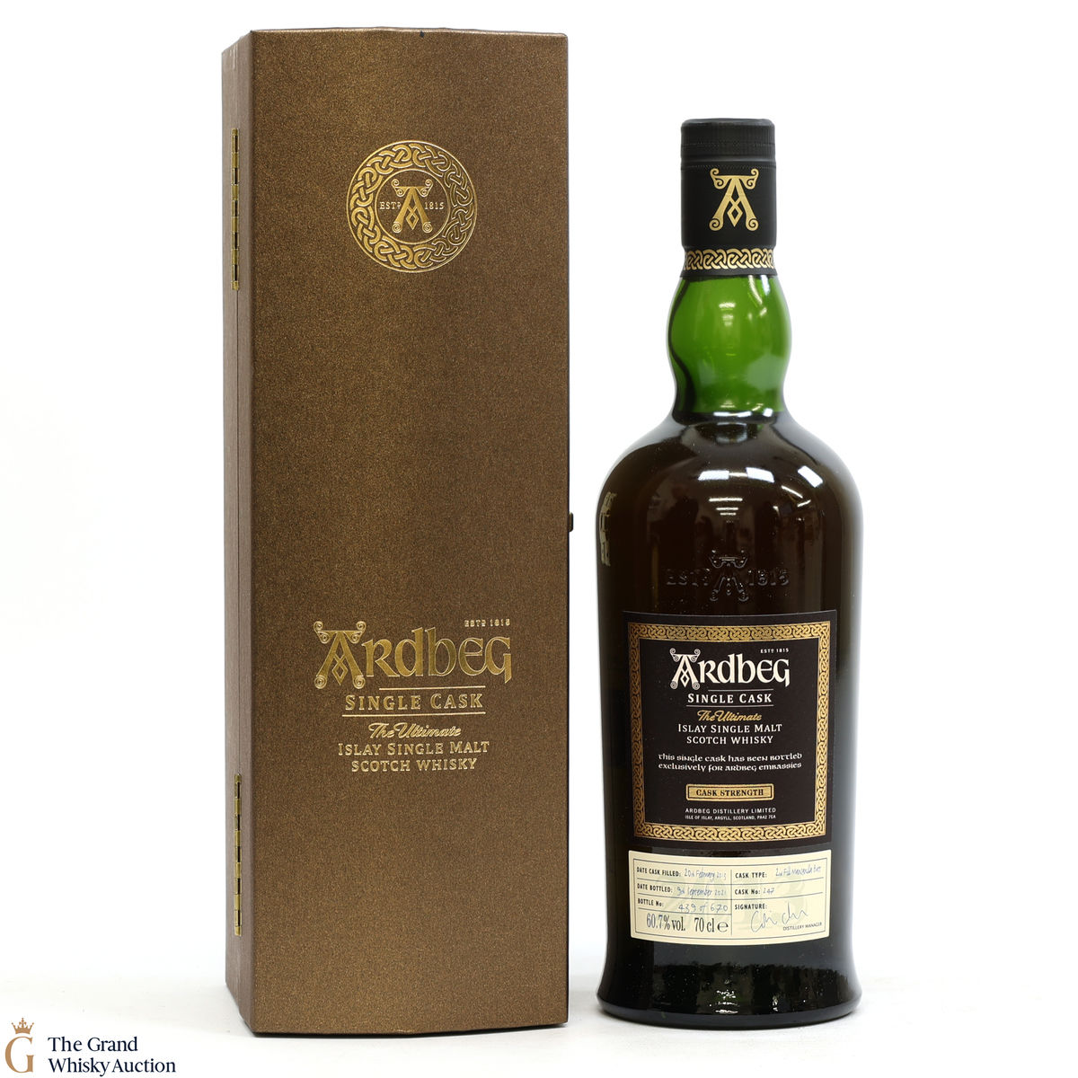 Ardbeg - 2013 Single Manzanilla Butt #247 - Ardbeg Embassies