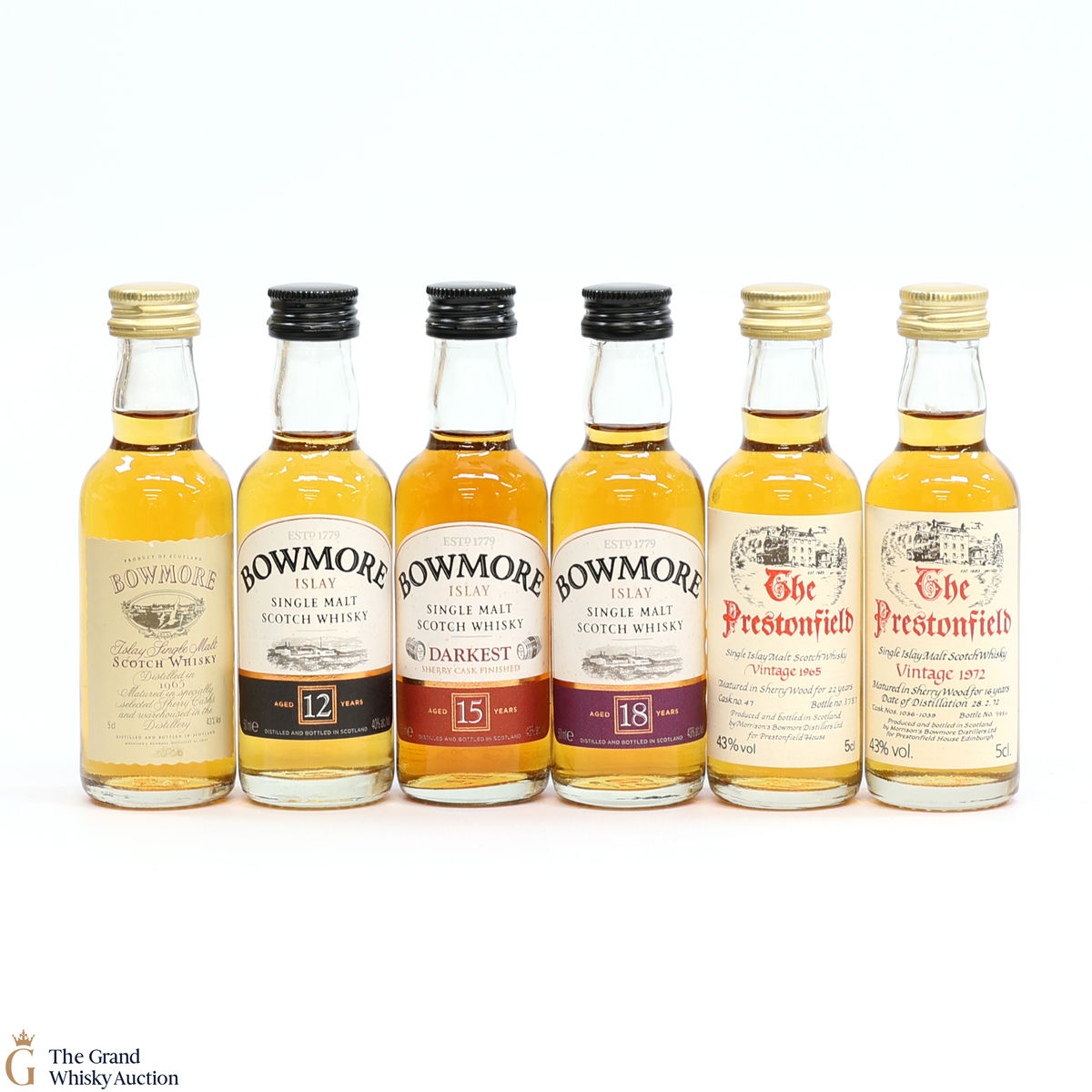 Bowmore - Minis (6 x 5cl)