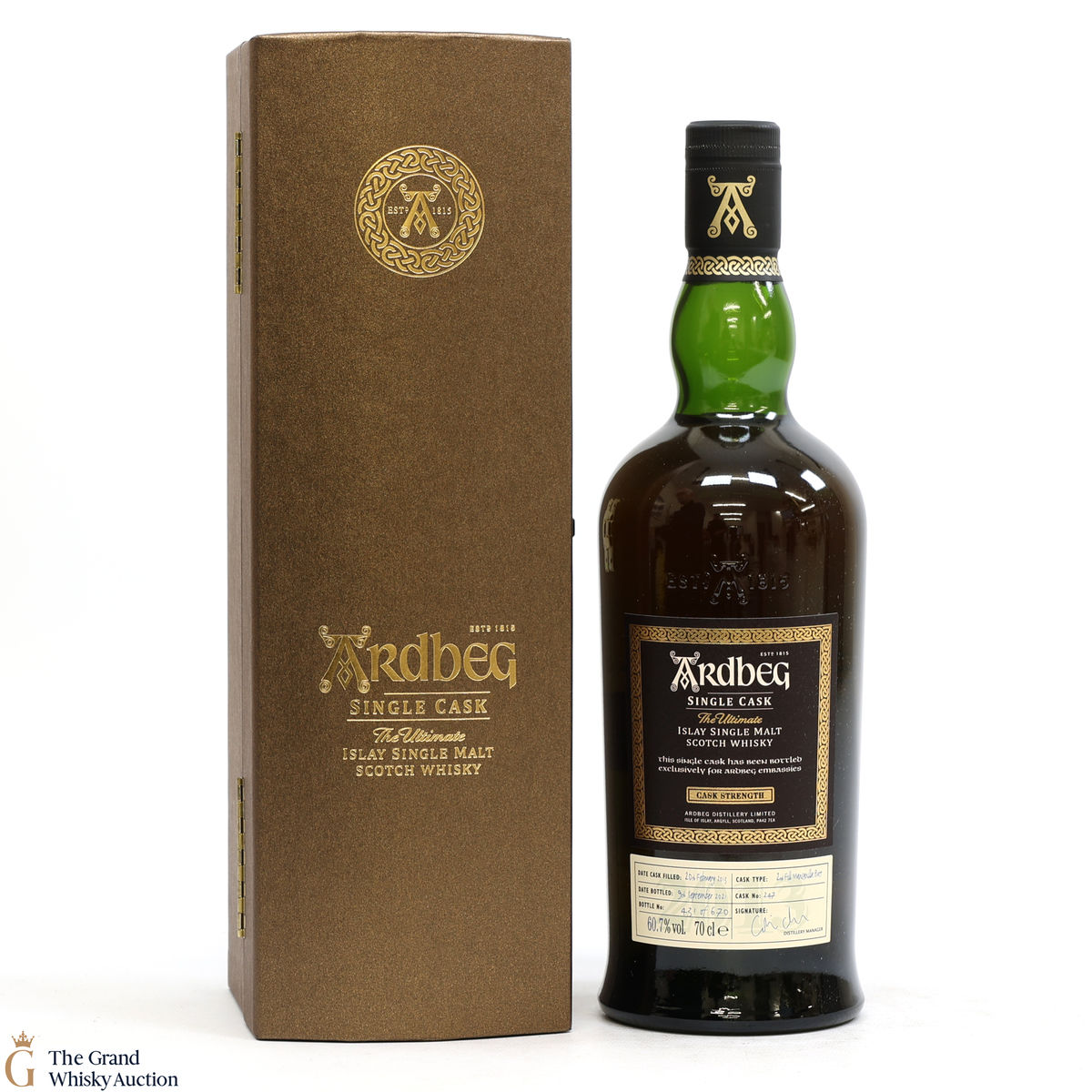 Ardbeg - 2013 Single Manzanilla Butt #247 - Ardbeg Embassies