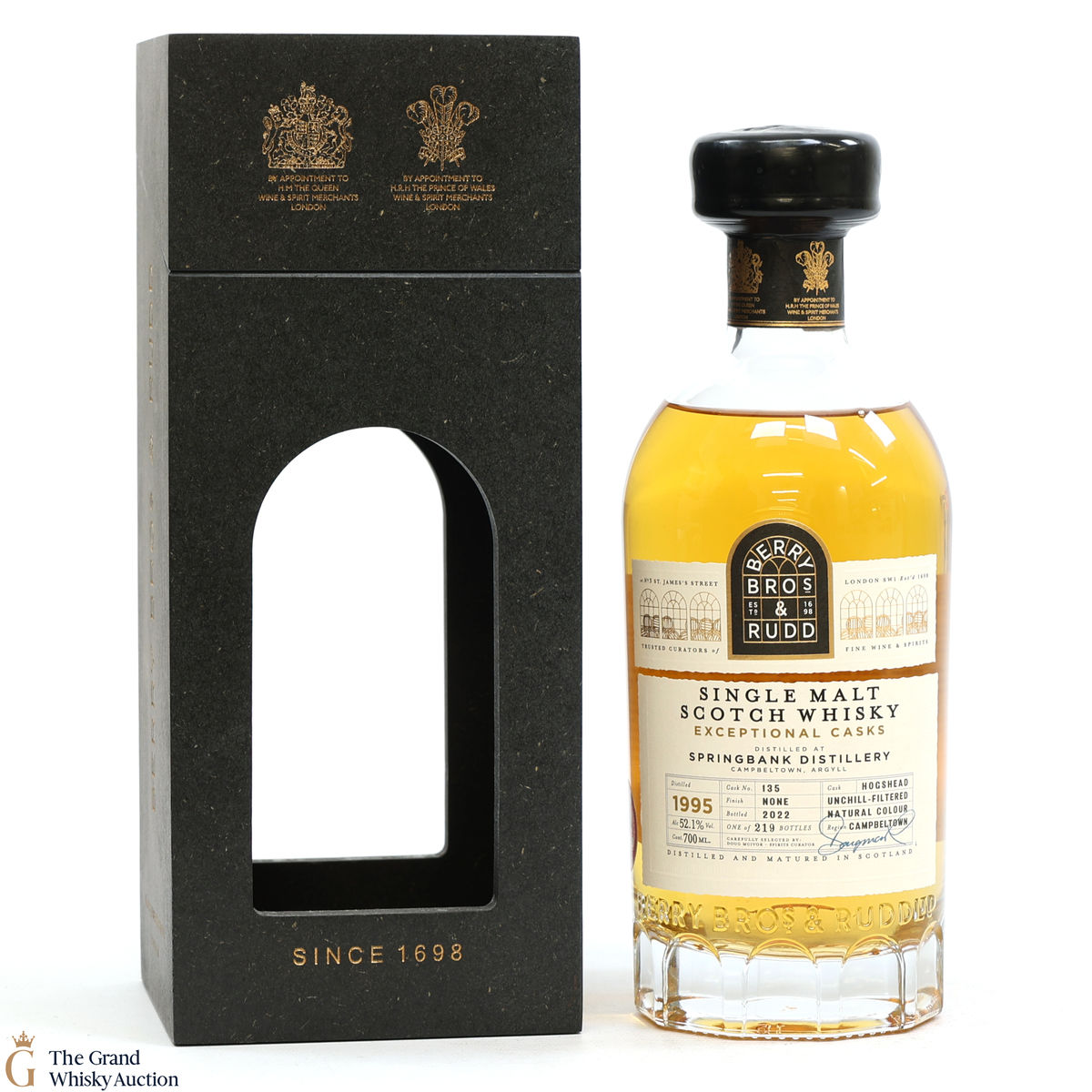 Springbank - 1995 #135 Exceptional Casks - Berry Bro's 2022