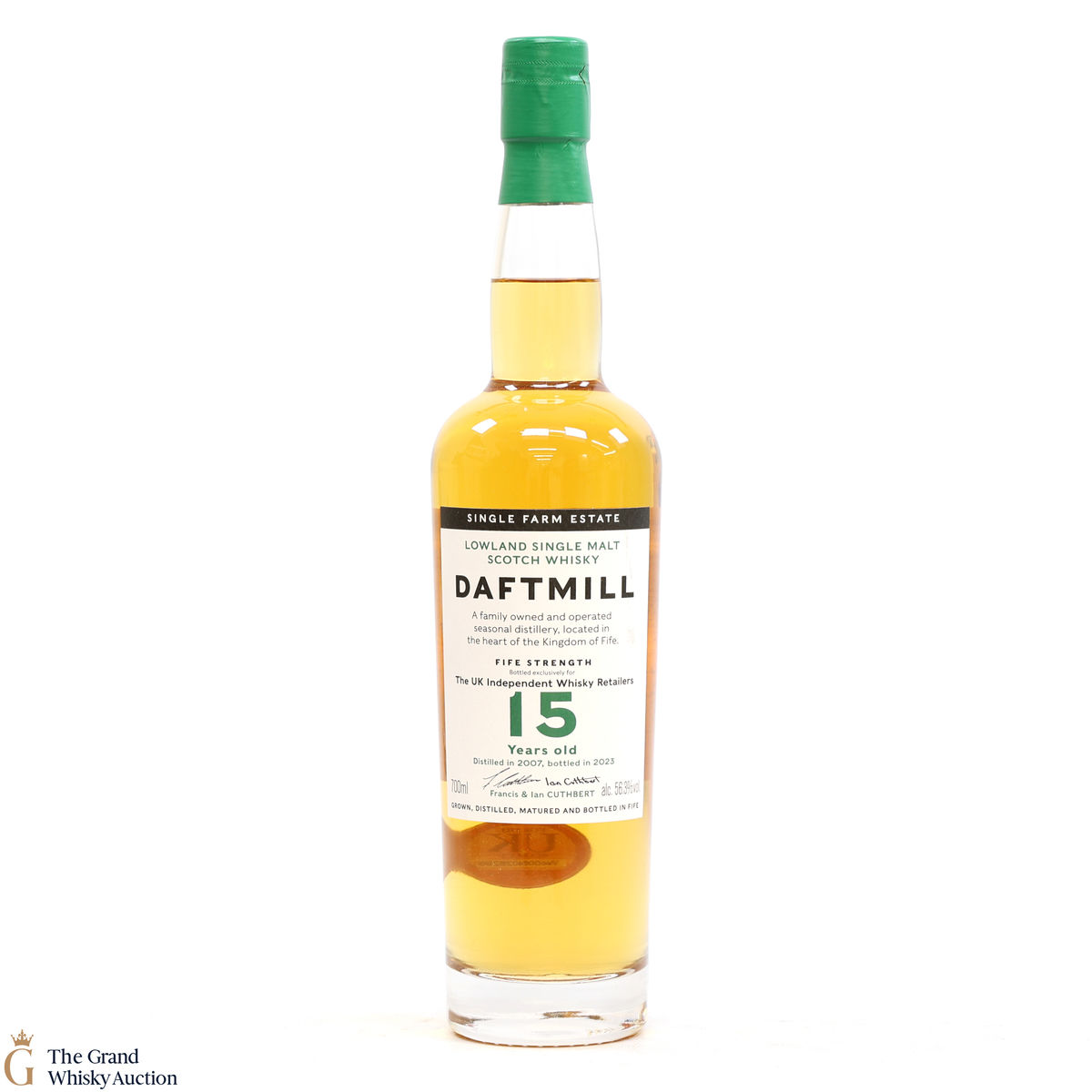 Daftmill - 15 Year Old Fife Strength 2023 - UK Independent Whisky Retailers