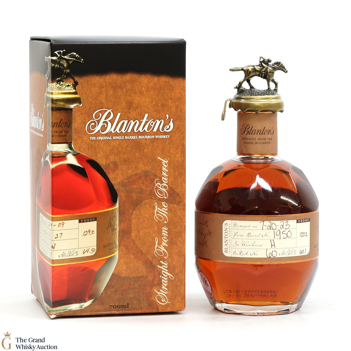 Blanton's - Straight From The Barrel - Cask Strength (60.1% ABV)