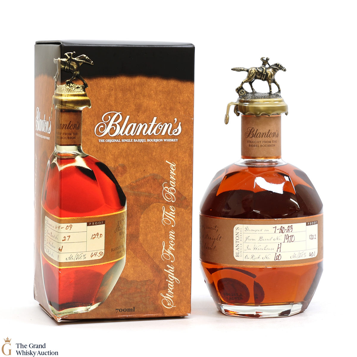 Blanton's - Straight From The Barrel - Cask Strength (60.1% ABV)