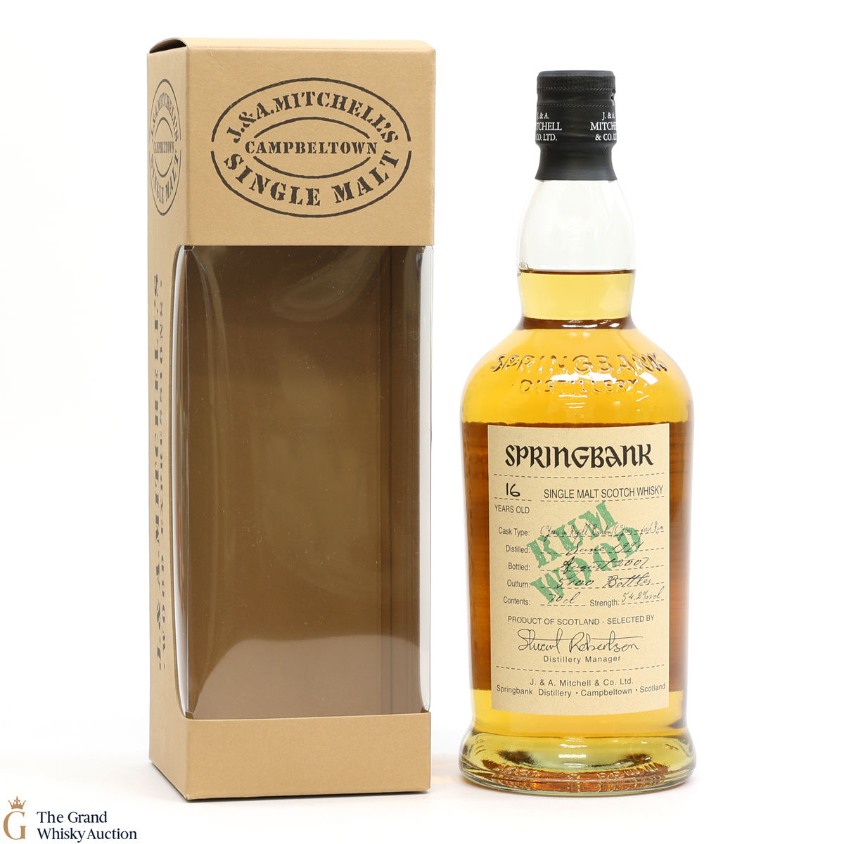 Springbank - 16 Year Old - Rum Wood (Limited Edition)