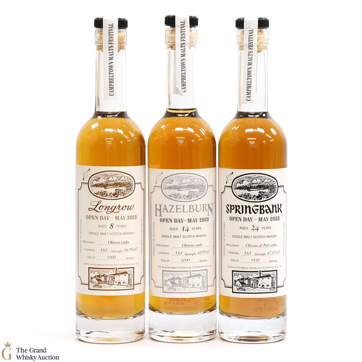 Campbeltown Malts Festival Open Day 2023 (3 x 35cl)