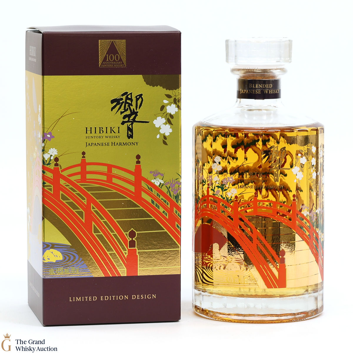 Hibiki - Japenese Harmony - 100th Anniversary Suntory Whisky