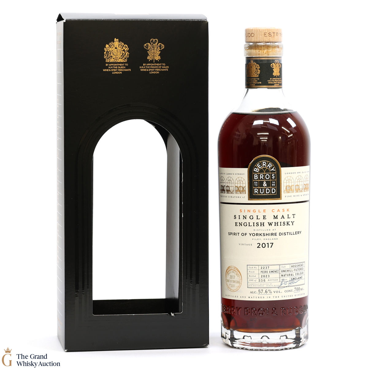 Spirit of Yorkshire - 2017 Vintage - Single Cask #2237 Berry Bros & Rudd