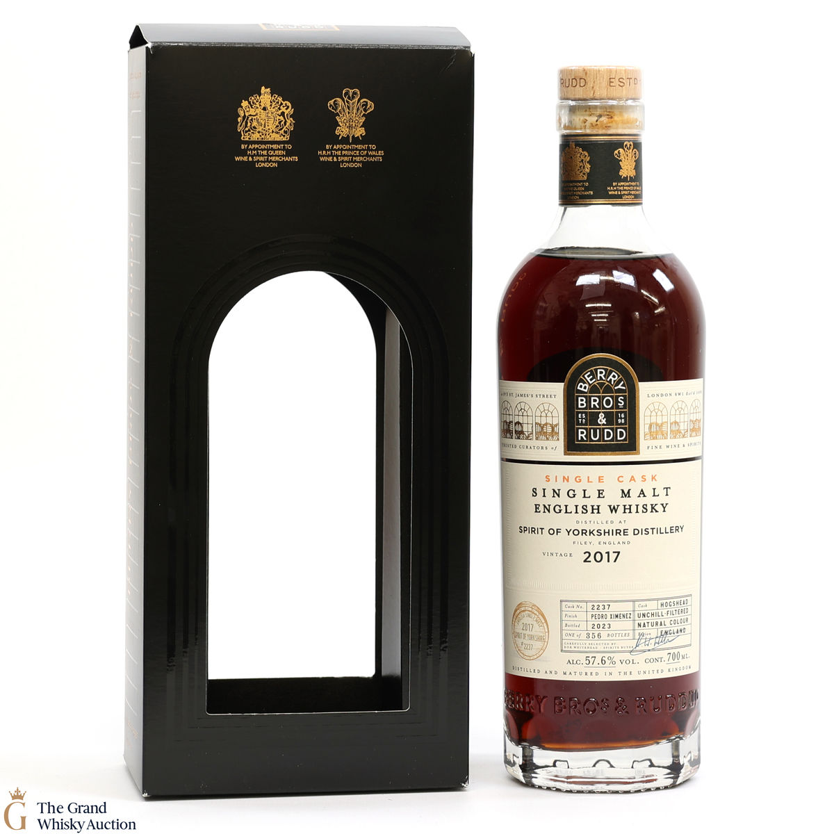 Spirit of Yorkshire - 2017 Vintage - Single Cask #2237 Berry Bros & Rudd