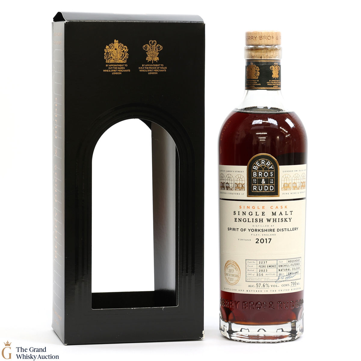 Spirit of Yorkshire - 2017 Vintage - Single Cask #2237 Berry Bros & Rudd