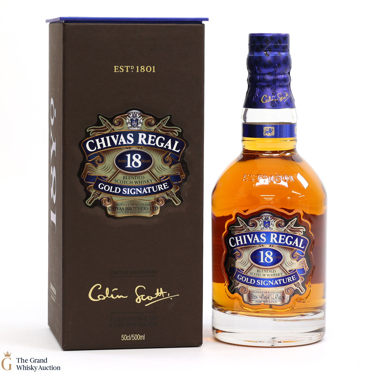 Chivas Regal - 18 Year Old - Gold Signature (50cl)