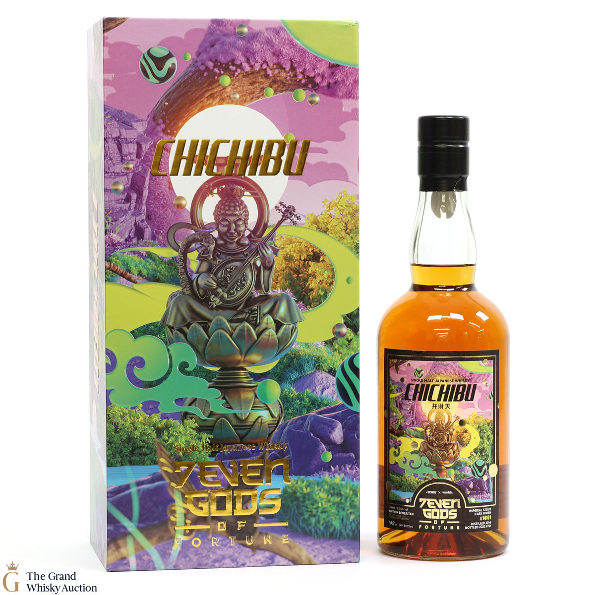 Chichibu - 6 Year Old 2016 - Single Cask #14161 - 7even Gods Of Fortune - 3rd Edition Benzaiten