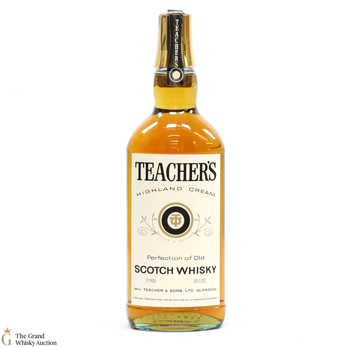 Teacher's - Highland Cream (1970s) 26 2/3 FL. OZS. 