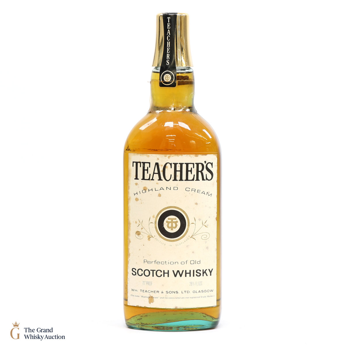 Teacher's - Highland Cream (1970s) 26 2/3 FL. OZS. 