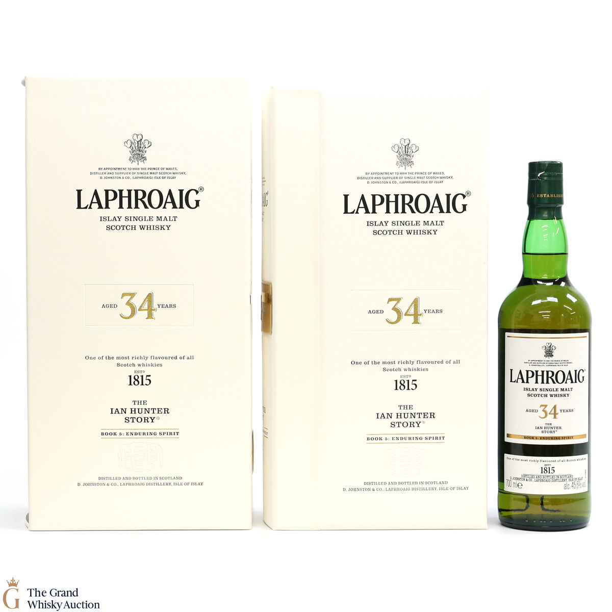 Laphroaig - 34 Year Old - The Ian Hunter Story - Book 4