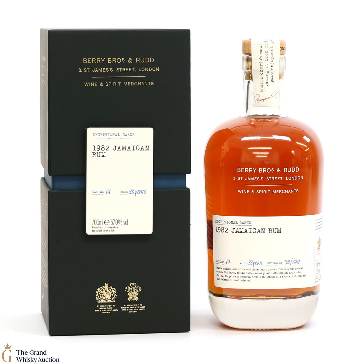 Berry Bros & Rudd - 33 Year Old - 1982 Jamaican Rum #14