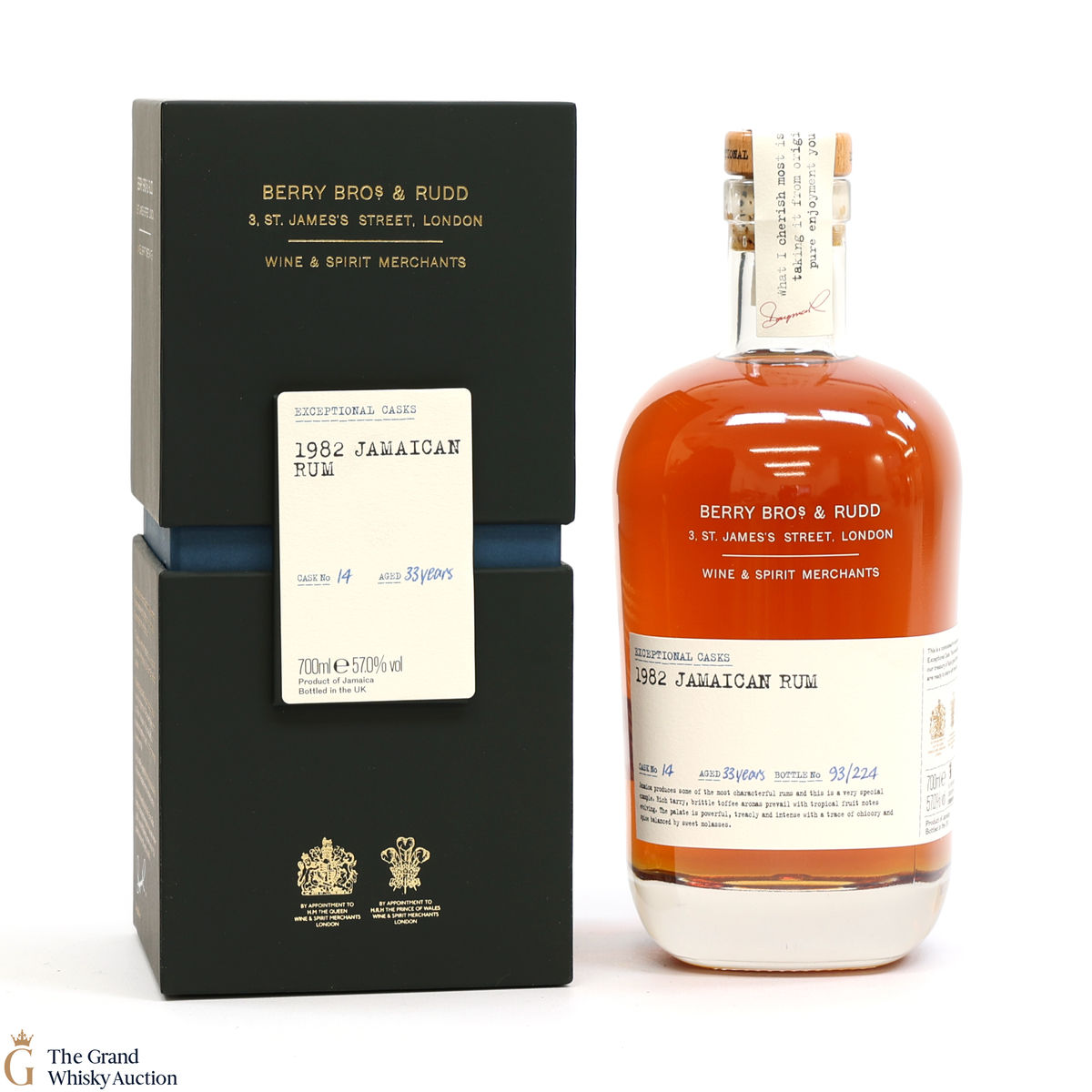 Berry Bros & Rudd - 33 Year Old - 1982 Jamaican Rum #14