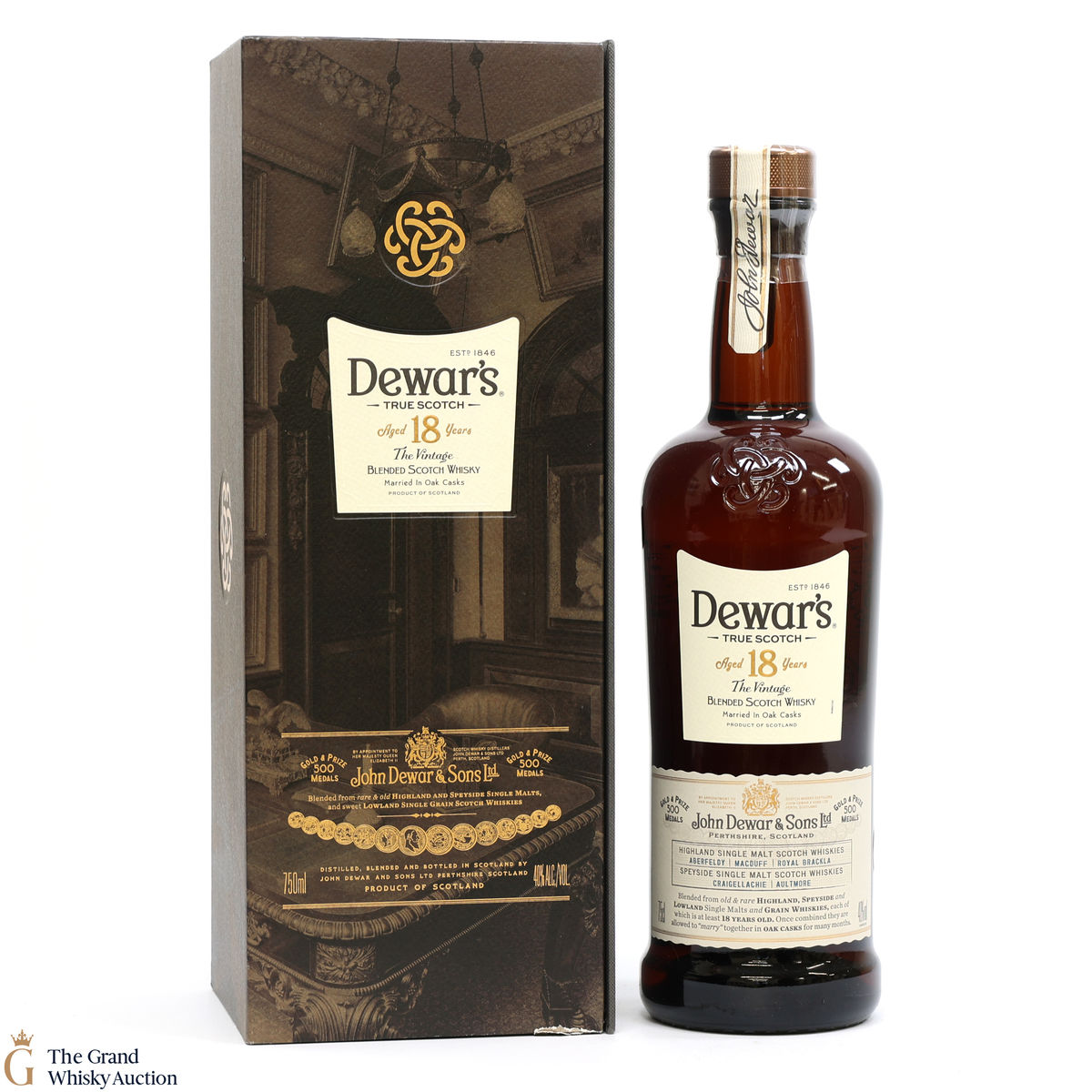 Dewar's - 18 Year Old - The Vintage (75cl)