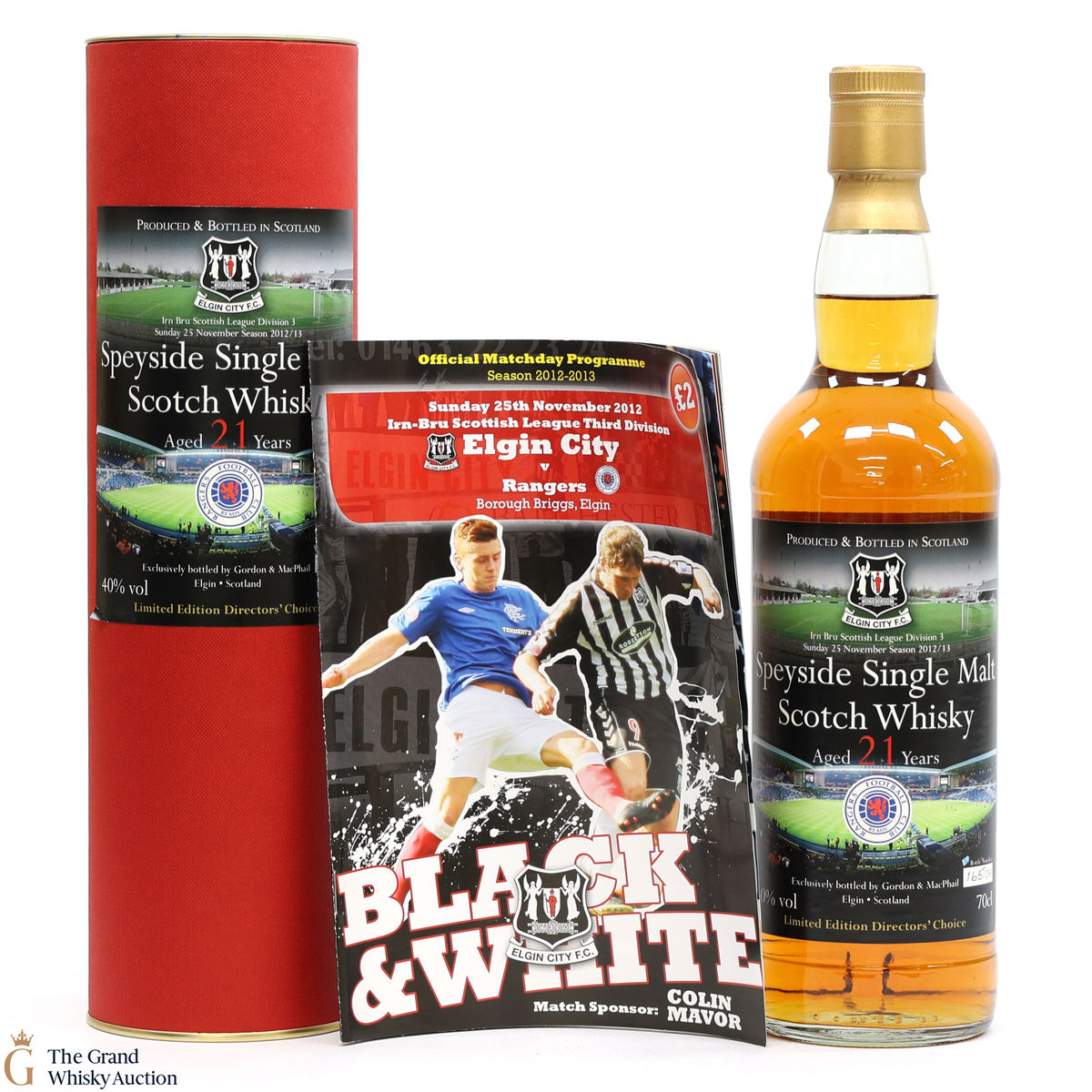 Speyside - 21 Year Old - Elgin City v Rangers Scottish League Division 3 2012/13