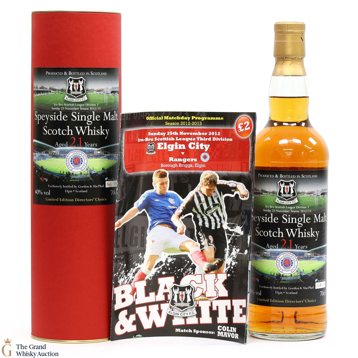 Speyside - 21 Year Old - Elgin City v Rangers Scottish League Division 3 2012/13