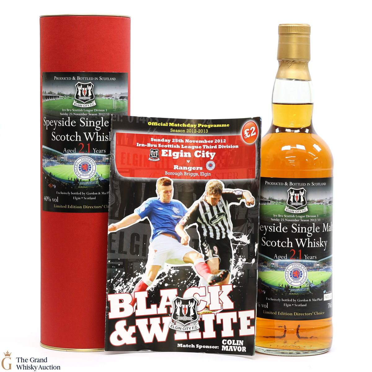 Speyside - 21 Year Old - Elgin City v Rangers Scottish League Division 3 2012/13