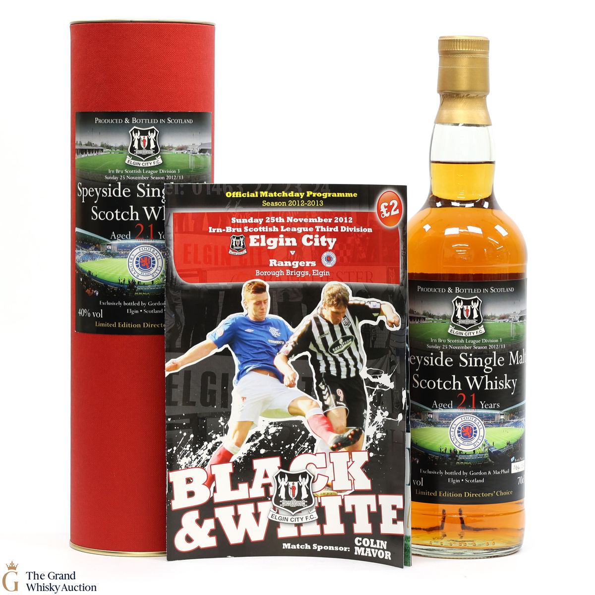 Speyside - 21 Year Old - Elgin City v Rangers Scottish League Division 3 2012/13