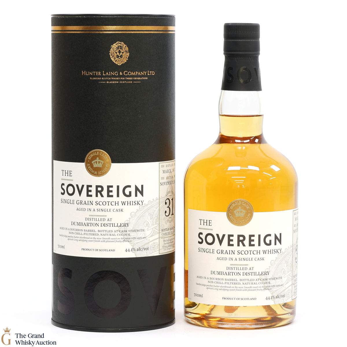 Dumbarton - 31 Year Old 1987 - The Sovereign Hunter Laing #15558