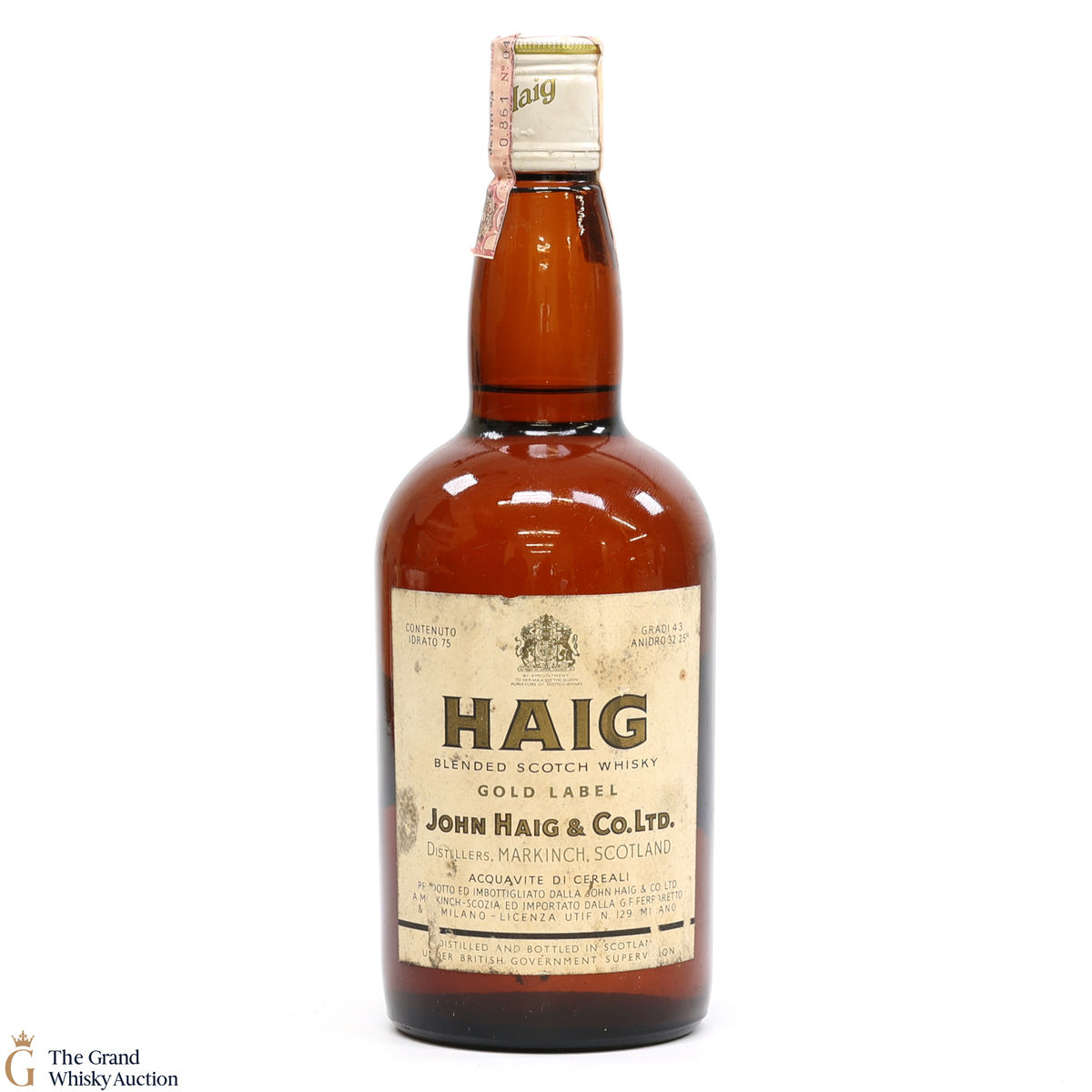 Haig's - Gold Label (1970s) - Ferraretto Import (75cl)